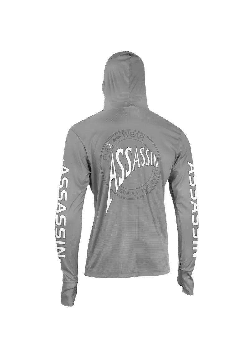 Assassin Flexwear Hoody Grey 2 Assassin Flexwear Hoody Grey - Image 2