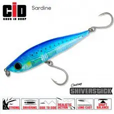 Lures CID Cast In Deep Shiverstick 3 Lures CID Cast In Deep Shiverstick - Image 3