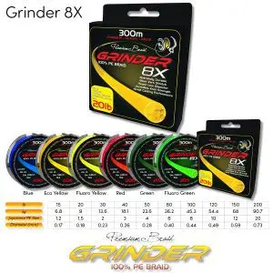 GRINDER 8X BRAID 300M