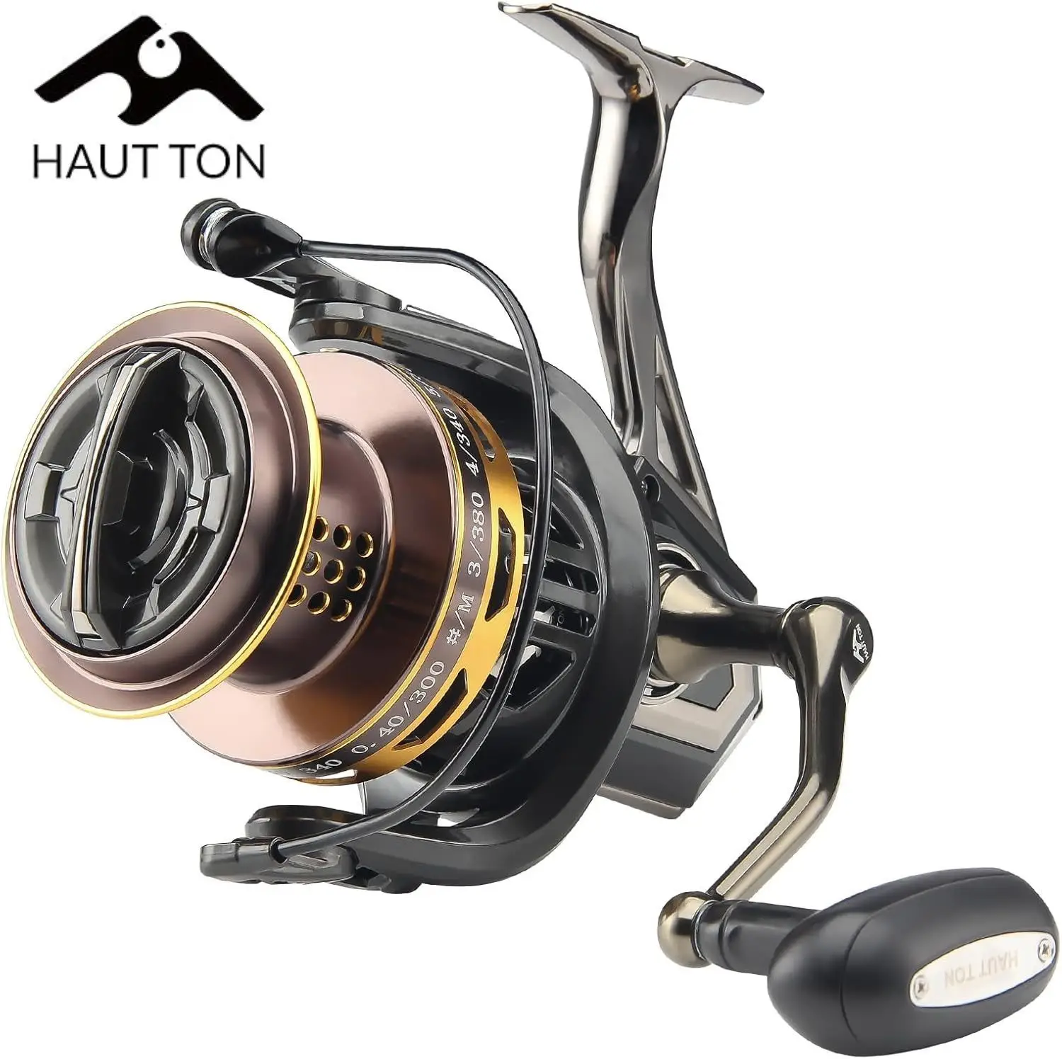 HAUTTON BLACK KNIGHT 8000 SPINNING REEL 2 HAUTTON BLACK KNIGHT 8000 SPINNING REEL - Image 2
