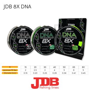 JDB 8X DNA 100% PE BRAID 300Y