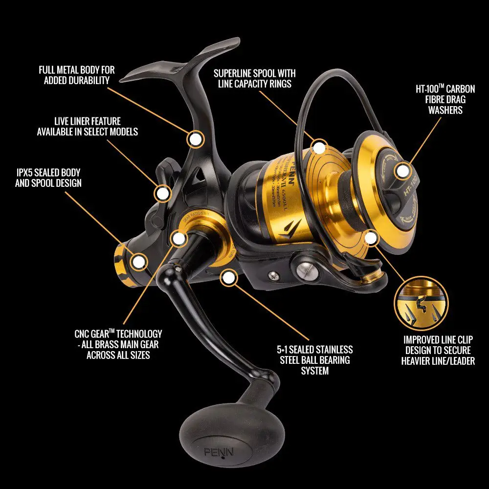 PENN SPINFISHER VII SPINNING REEL 5 PENN SPINFISHER VII SPINNING REEL - Image 5