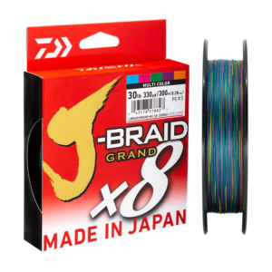 DAIWA J-BRAID GRAND 8X MULTICOLOUR 300m