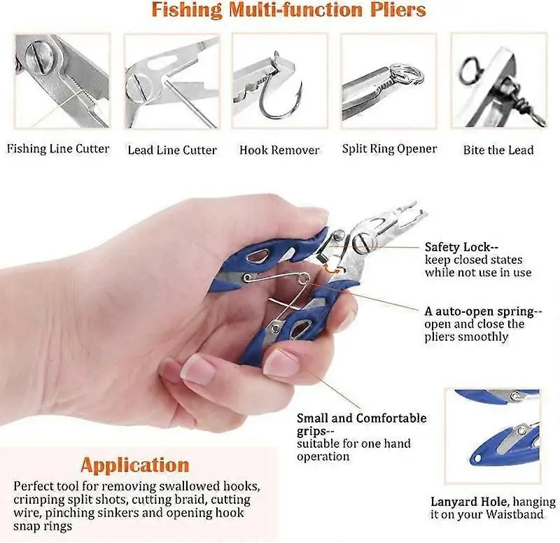 Fishing heavy duty multi-function pliers 2 Fishing heavy duty multi-function pliers - Image 2