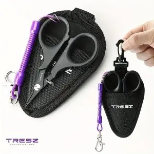 Travel braid scissors