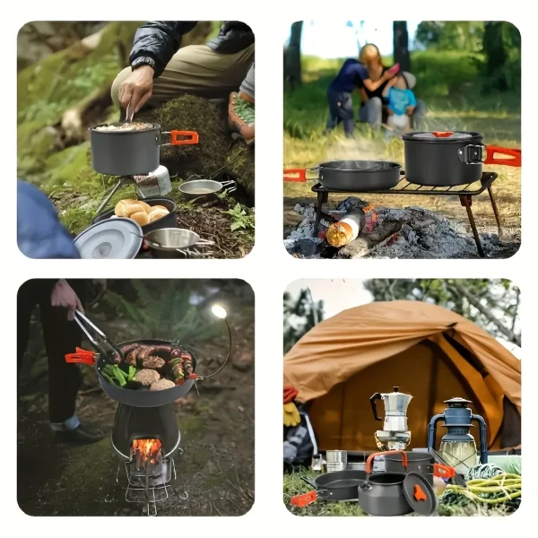 Portable Camping Cooking Set - Image 3