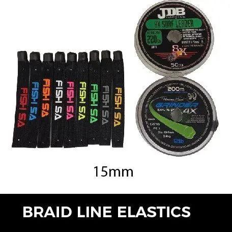 FSA Braid line elastic 15mm x 26 long 1 FSA Braid line elastic 15mm x 26 long