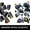 fish sa grinder spool elastics NEW