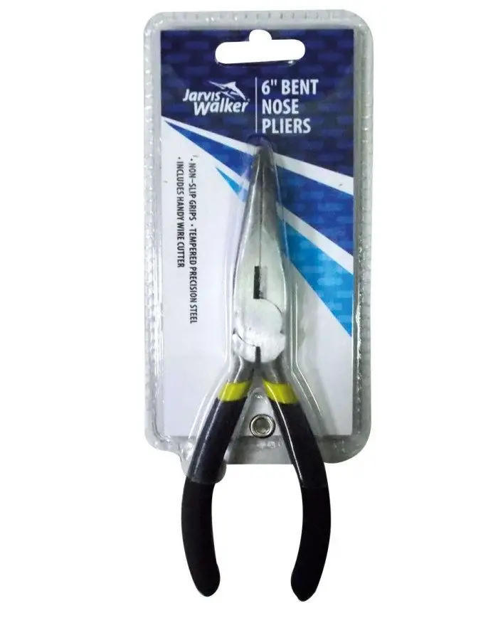Jarvis Walker Bent Long Nose Pliers 6" 1 Jarvis Walker Bent Long Nose Pliers 6"