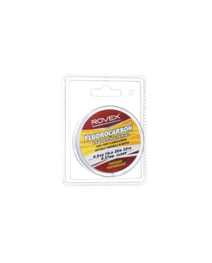 Rovex Fluorocarbon Leader Line 20LB 0.44mm 20m 1 Rovex Fluorocarbon Leader Line 20LB 0.44mm 20m