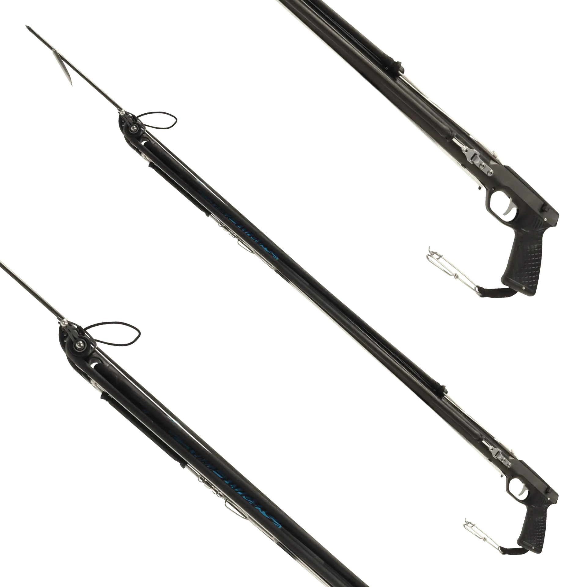 Leviathan- Aluminium Roller Speargun with bearing and booster 1 LEVIATHAN ROLLER SPEARGUN WITH BEARING AND BOOSTER