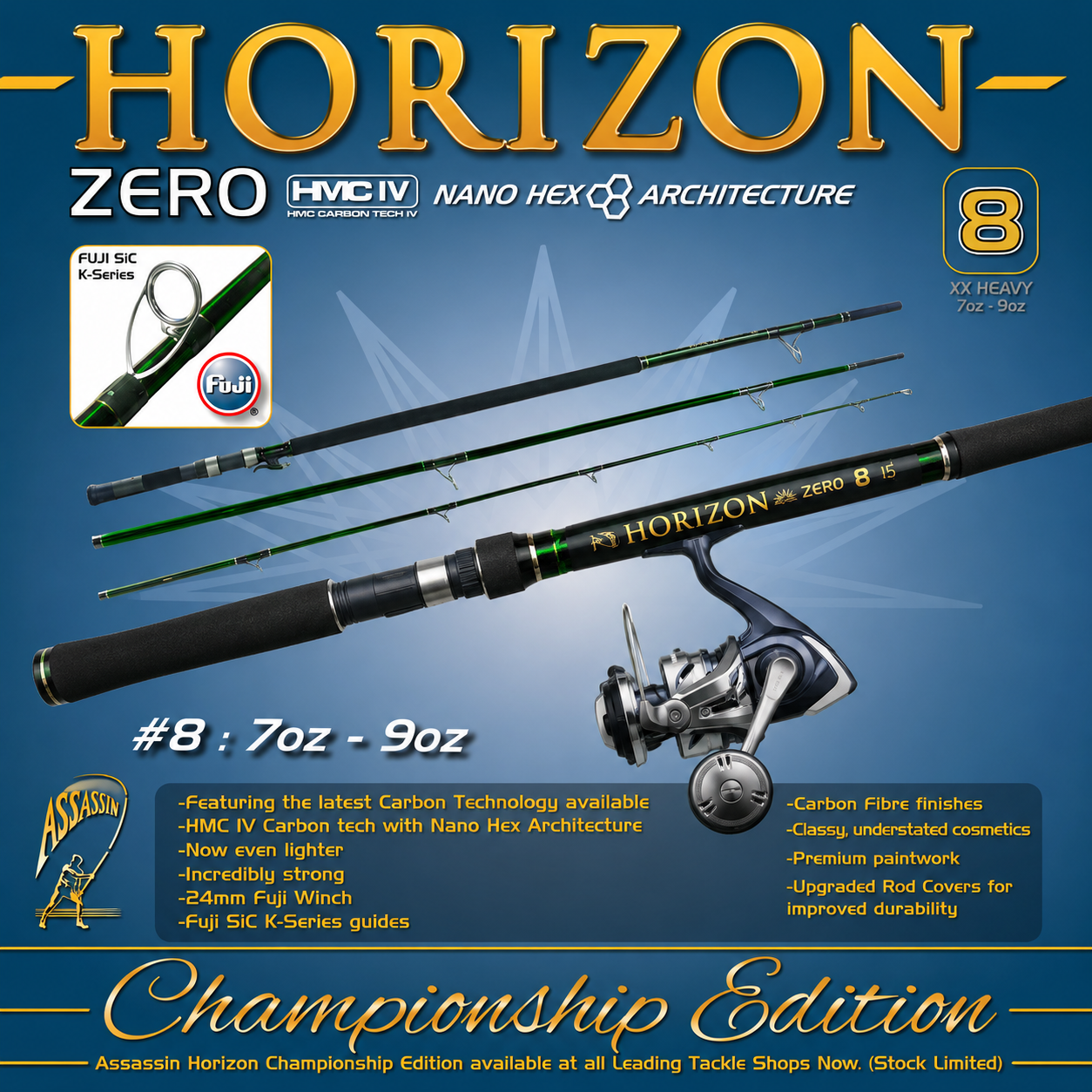 ASSASSIN HORIZON CHAMPIONSHIP N0.8 COMBO ASSASSIN HORIZON CHAMPIONSHIP NO.8 COMBO