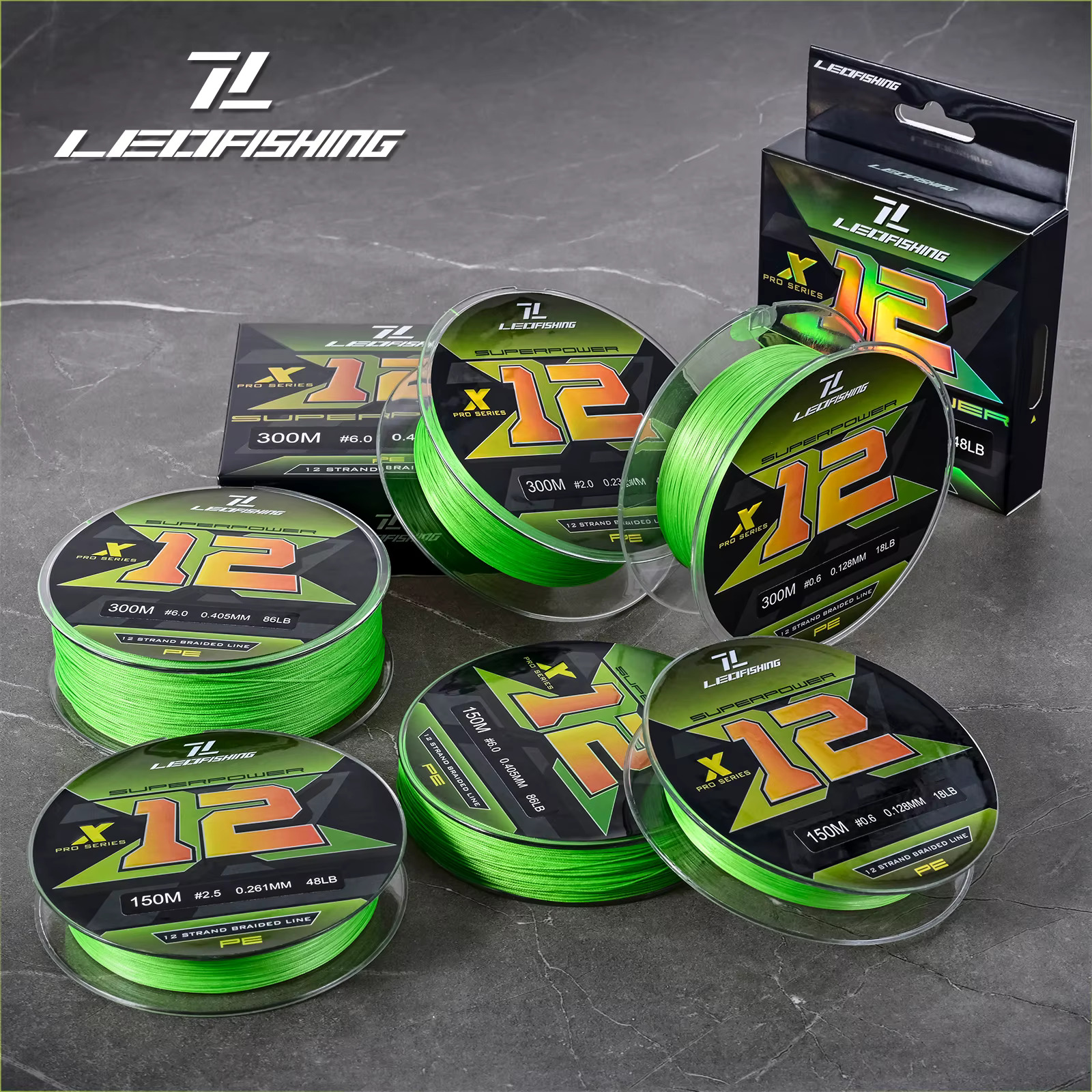 LEO FISHING X12 BRAID 300M LEO FISHING X12 BRAID 300M